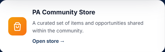 👀 Já espreitou a Loja da PA?  /  👀 Have you checked out the PA Shop yet? image