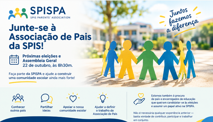 Junte-se à Associação de Pais da SPIS!  /  Join the SPIS Parents’ Association! image